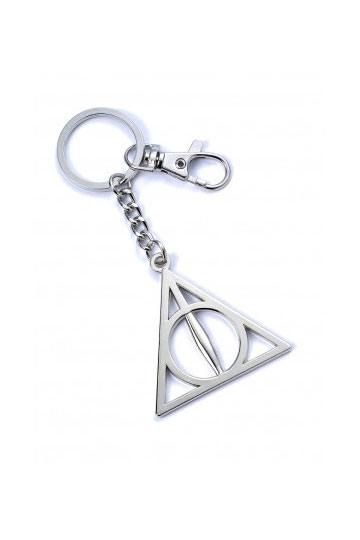 Harry Potter Schlüsselanhänger Deathly Hallows (versilbert)