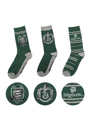 Harry Potter Socken 3er-Pack Slytherin