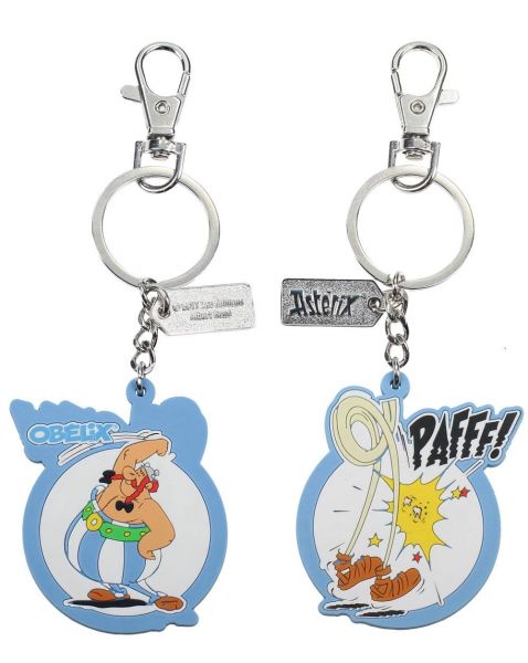 Asterix Gummi-Schlüsselanhänger Obelix 7 cm