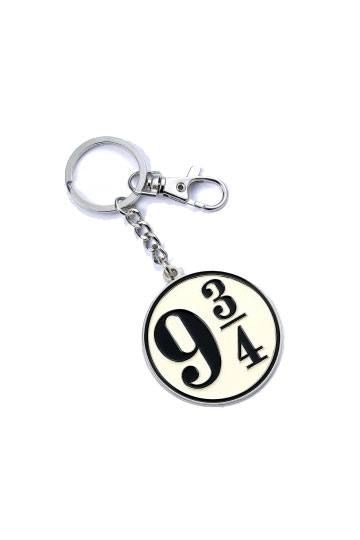 Harry Potter Schlüsselanhänger Platform 9 3/4 (versilbert)
