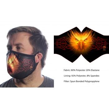 Wild Bangarang Maske Anne Stokes Phönix Größe L