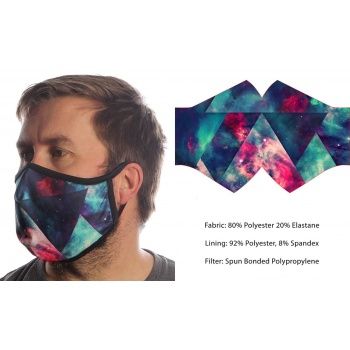 Wild Bangarang Maske Cosmic Space Größe L