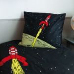 Tim und Struppi Bettbezug Rakete