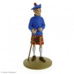 Tim und Struppi Resin Tim als Schotte 12cm