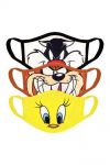 Looney Tunes Stoffmasken 3er-Pack Core