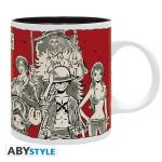 One Piece Tasse Ruffys Crew japanischer Stil