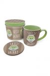 Star Wars The Mandalorian Tasse mit Untersetzer Cutest in the Galaxy