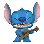 Funko POP! Disney Lilo & Stitch Vinyl Figur Stitch w/Ukelele 9 cm