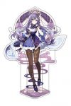 Genshin Impact Liyue Theme Series Character Acryl Figur Keqing 14 cm