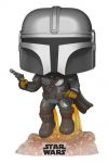 Star Wars The Mandalorian Funko POP! Vinyl Figur Mandalorian - Mando Flying w/Blaster 9 cm