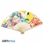 Hatsune Miku Fächer Miku und Kagamine Zwillinge im Kimono