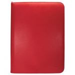 Ultra Pro Vivid 9-Pocket PRO-Binder mit Reißverschluss Rot