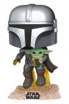 Star Wars The Mandalorian Funko POP! TV Vinyl Figur Mando Flying w/ Jet Pack 9 cm