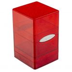 Ultra Pro Deckbox Satin Tower für 100+ Karten Glitter Rot