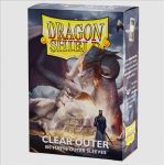 Dragon Shield Hüllen Standardgröße Matt Clear Outer Sleeves (100 Stück)