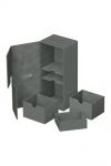 Ultimate Guard Twin Flip`n`Tray Deckbox für 266+ Xenoskin Grau