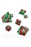 Oakie Doakie Dice Würfel RPG-Set Gemidice Bloody Jungle (7 Stück)