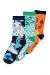 Pokemon Socken 3er-Pack Crew II 39-42