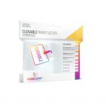 Gamegenic Hüllen Inner Sleeves Closable Standardgröße Transparent (100 Stück)