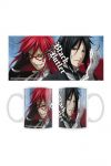 Black Butler Keramiktasse Grell und Sebastian