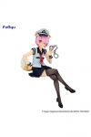 Re:Zero Starting Life in Another World Noodle Stopper PVC Statue Ram Police Officer Cap with Dog Ears 16 cm