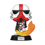 Star Wars The Mandalorian Funko POP! TV Vinyl Figur Incinerator Stormtrooper 9 cm