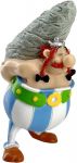 Asterix PVC Figur Obelix mit Hinkelstein