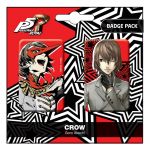 Persona 5 Royal Ansteck-Buttons Doppelpack Crow
