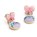 Pusheen Drop Ohrringe Pink Bows