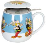 Asterix Tasse mit Deckel und Teesieb Zaubertrank