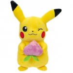 Pokémon Plüschfigur Pikachu mit Pecha Berry 20 cm
