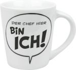 Asterix Tasse Majestix: der Chef hier bin ich