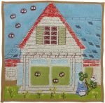 Mein Nachbar Totoro Mini-Handtuch Kusakabe-Haus