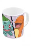 Pokemon Tasse Glumanda, Bisasam, Schiggy, Pikachu 320 ml