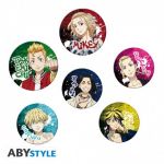 Tokyo Revengers Button 6er Pack Toman Gang