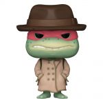 Teenage Mutant Ninja Turtles Funko POP! Movies Vinyl Figur Raphael w/Coat & Hat 9 cm