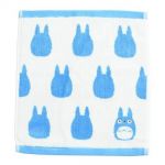 Mein Nachbar Totoro Handtuch Silhouette Totoro Blau 33x36cm