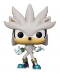Sonic The Hedgehog Funko POP! Games Vinyl Figur Silver The Hedgehog Glow in the Dark 9 cm