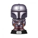 Star Wars: Mandalorian Funko POP! Vinyl Figur Holiday Mandalorian 9 cm