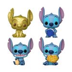 Stitch Holiday 2024 Pocket Funko POP! Vinyl Minifiguren 4er-Pack Dreidel Box 4 cm