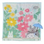 Mein Nachbar Totoro Mini-Handtuch Totoro Blumenfeld 25 x 25 cm