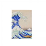 Hokusai Die große Welle vor Kanagawa Notizbuch