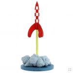 Tim und Struppi Startende Rakete 40cm