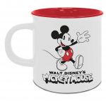 Mickey Mouse Tasse Lagerfeuer Rot