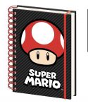 Super Mario A5 Premium Notizbuch Pilz