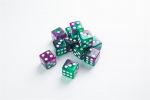 Gamegenic Galaxy Series D6 Würfel-Set Aurora 16 mm (12 Stück)