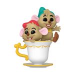 Cinderella 75th Anniversary  Funko POP! Disney Vinyl Figur Jaq & Ggus Gus in cup 9 cm