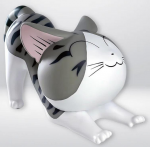 Kleine Katze Chi Spardose Chi streckt sich