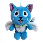 Fairy Tail Plüsch Schlüsselanhänger Happy 10cm