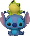 Lilo & Stitch Funko POP! Vinyl Figur Stitch w/Frog 9 cm